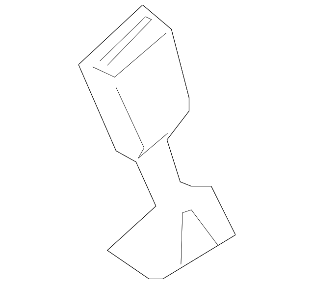 72-11-7-220-858 Деталь OUTER BUCKLE, RIGHT