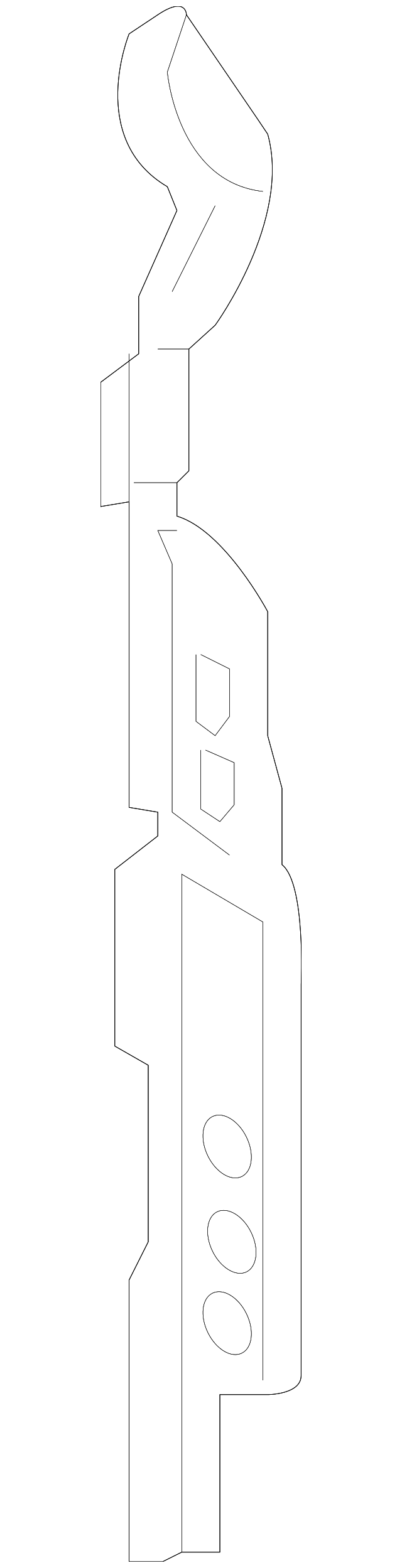 8T0-809-075-A Деталь BRACKET, LEFT