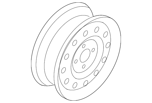 52910-2S410 Деталь WHEEL, STEEL
