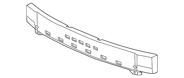 71570-TR7-A50 Деталь ABSORBER, RR. BUMPER