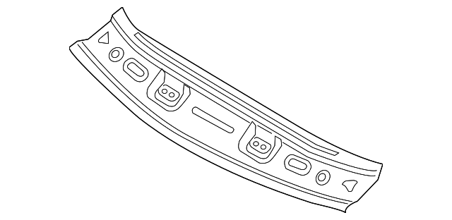 8U0-817-995 Деталь HEADER PANEL