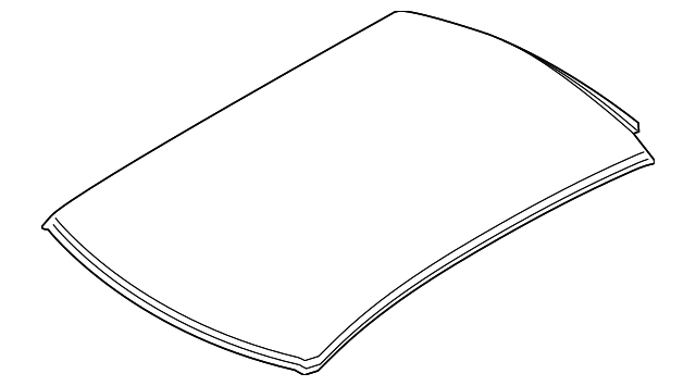 8U0-817-017 Деталь ROOF PANEL