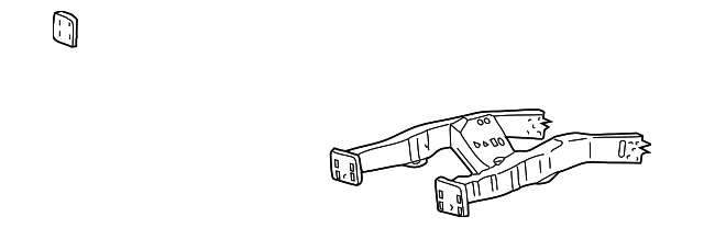 3C3Z5C145AA Деталь RAIL END