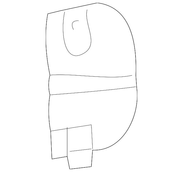 YC3Z5D087AA Деталь ACCESS COVER