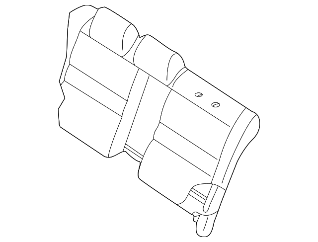 64351AE77AGE Деталь SEAT BACK COVER