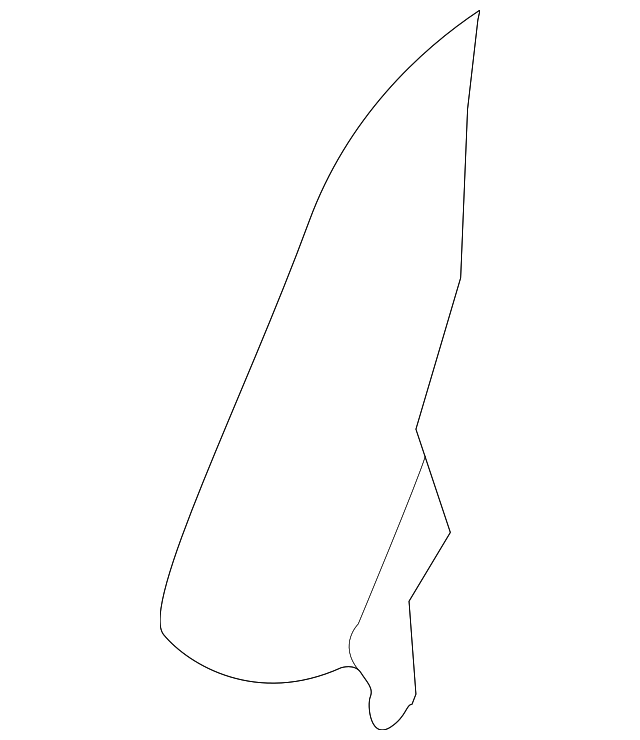 64330AE22B Деталь SEAT BACK PAD