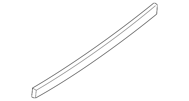 BJ0E-50-683 Деталь BODY SIDE MLDG, RIGHT