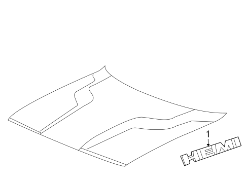 Challenger EXTERIOR TRIM - HOOD
