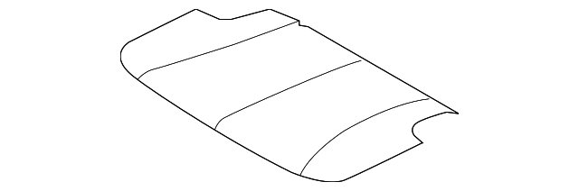 1DU631J3AA Деталь CUSHION COVER, RIGHT