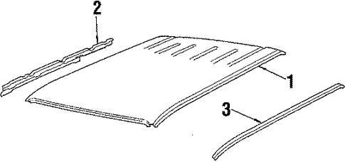 Cavalier ROOF & BACK GLASS