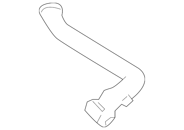 97390-3K000 Деталь DEFROSTER DUCT, RIGHT