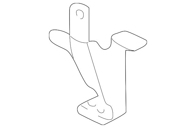 52470729 BLOWER CASE BRACKET, LEFT