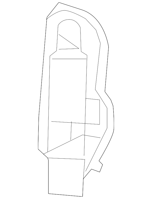 55364563AA Деталь TAIL LAMP PANEL, LEFT