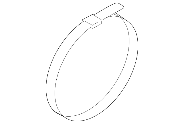 23242GA400 Деталь OUTER BOOT CLAMP, LEFT