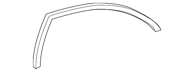96624069 Деталь GLASS W'STRIP, RIGHT
