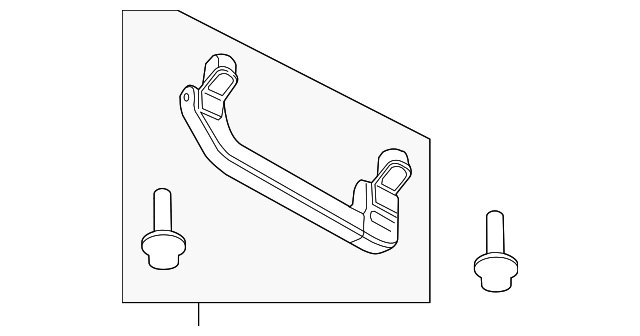 7P0-857-607-B-Y20 Деталь ASSIST STRAP, LEFT