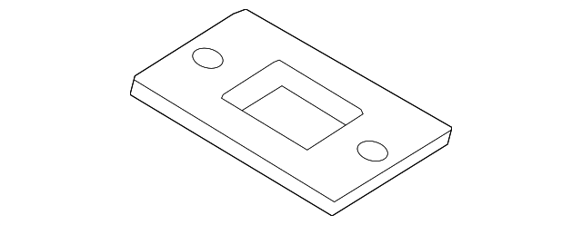 28452-1PA0C Деталь AUX OUTLET BRACKET