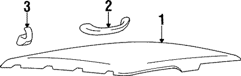 Sidekick INTERIOR TRIM - ROOF