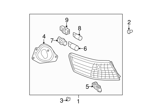Camry BULBS - CHASSIS 3