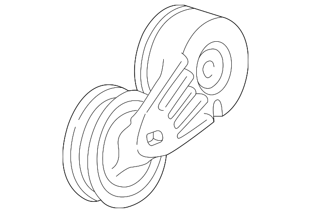 12557682 Деталь TENSIONER
