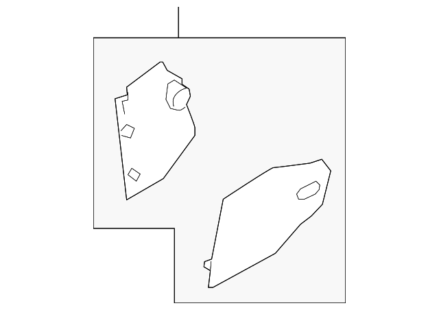 84615-1D000S8 Деталь SIDE COVER, RIGHT