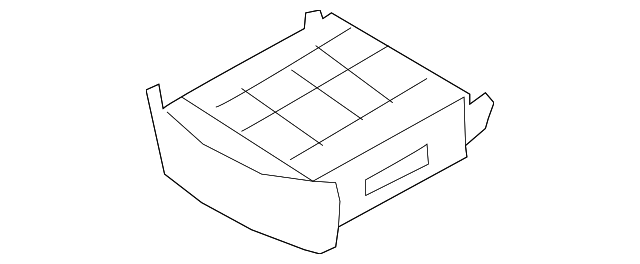 84680-1D000RU Деталь REAR CUPHOLDER