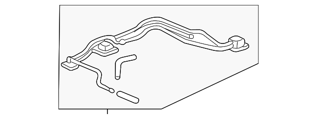 17731-S0X-A03 TUBE, FUEL VENT