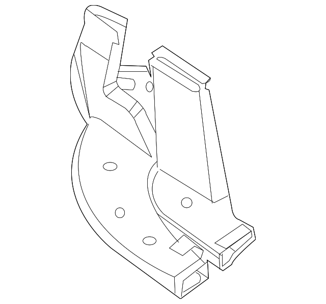 27833-JA000 Деталь HEATER DUCT, LEFT
