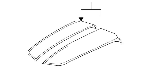 92235912 Деталь STRIPE TAPE, LEFT