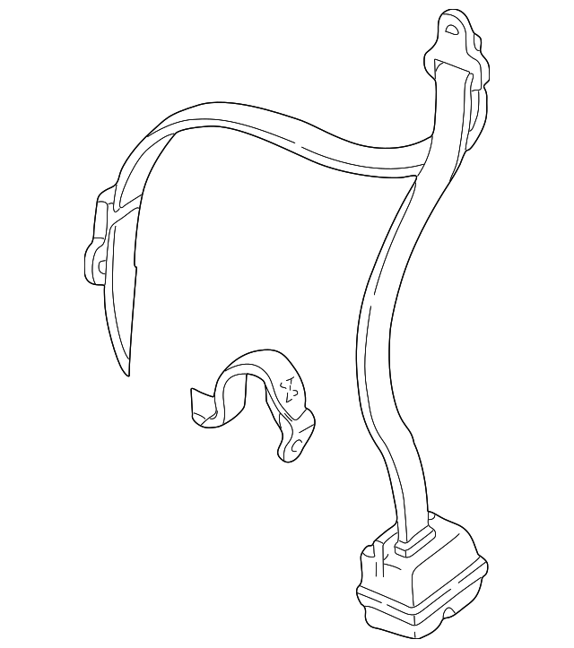 12376963 Деталь RETRACTOR ASSY, LEFT