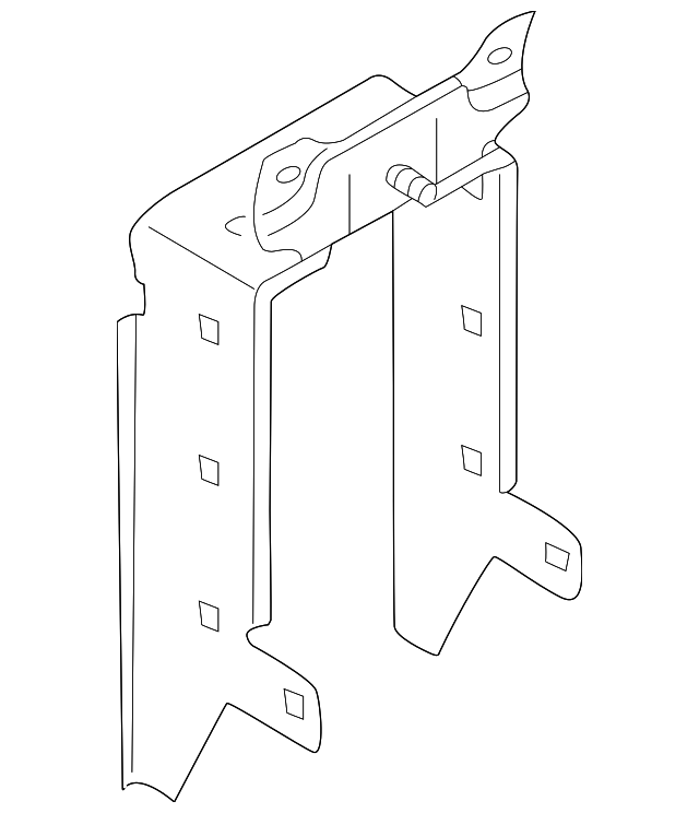 81041FE002 Деталь JUNCTION BLOCK BRACKET