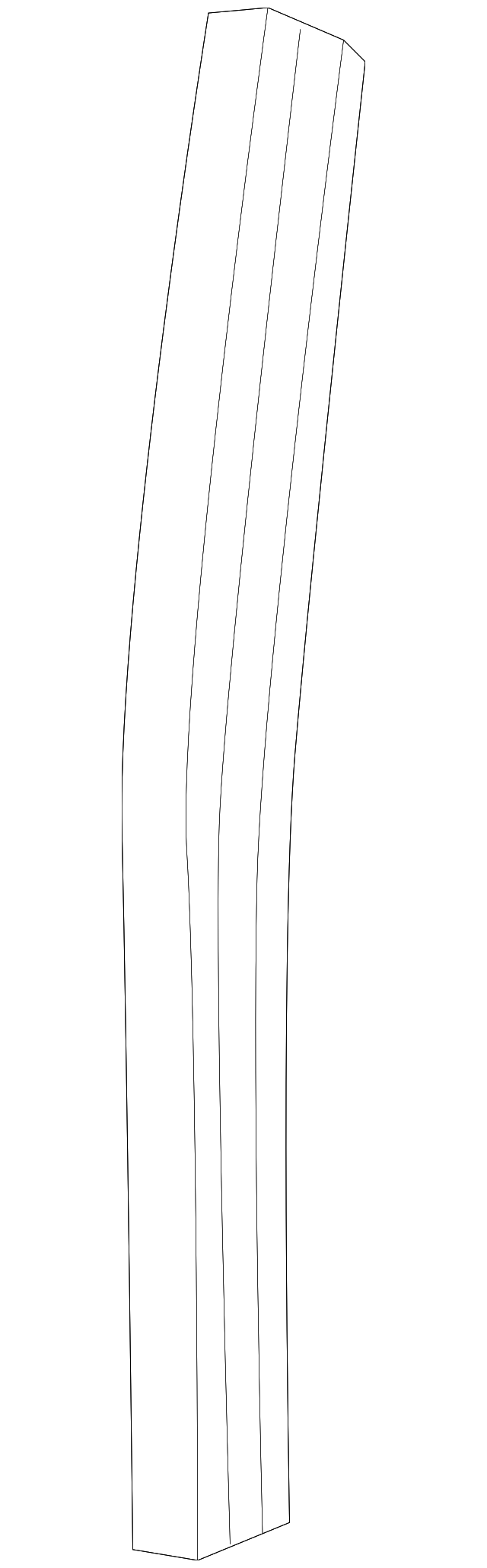22897177 Деталь REAR INSULATOR, LEFT
