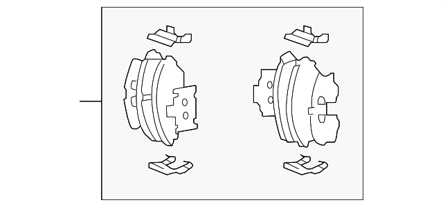 58101-3LA10 BRAKE PADS
