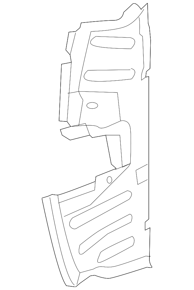 4H0-121-284-B Деталь AIR BAFFLE, RIGHT