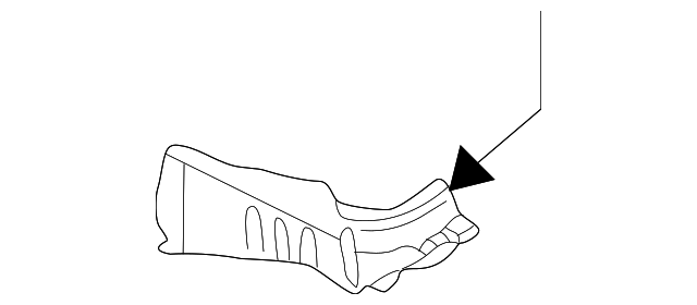 51630FE052 Деталь FRONT RAIL REINFORCEMENT, LEFT