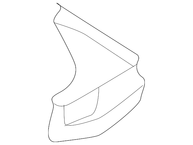 51620FE160 Деталь FRONT RAIL EXTENSION, LEFT