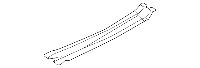 52150FE012 Деталь REAR RAIL, LEFT
