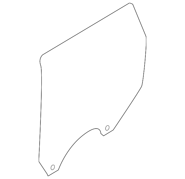 5178047AD Деталь DOOR GLASS, LEFT
