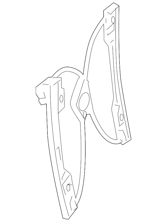 68043738AA Деталь WINDOW REGULATOR, RIGHT