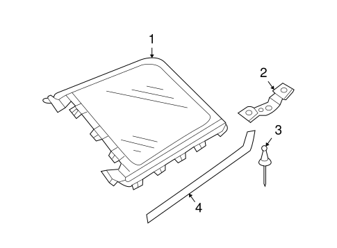 A4 Quattro GLASS & HARDWARE 2
