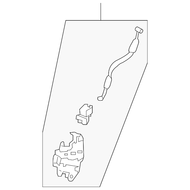 82620-TJ0-M01 Деталь LOCK ASSY., L. RR. SEAT