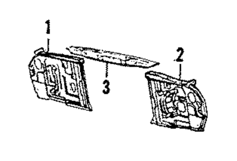 Land Cruiser RADIATOR SUPPORT