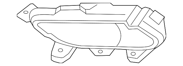 92231-3S000 Деталь FOG LAMP ASSY BRACKET, LEFT
