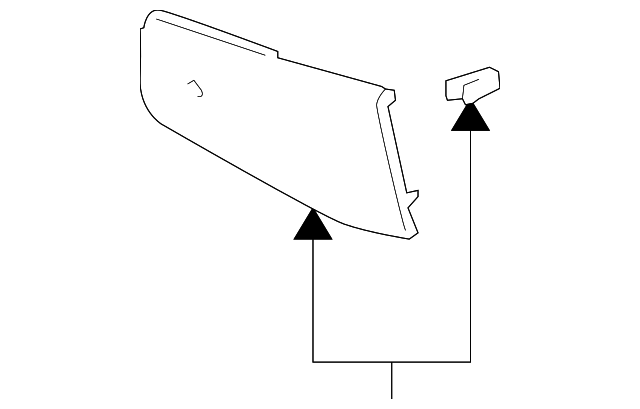 MR975117HA Деталь SIDE COVER, LEFT