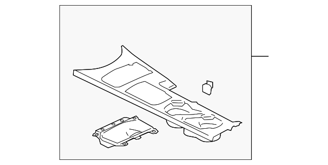 MN124364HA Деталь TRIM BEZEL