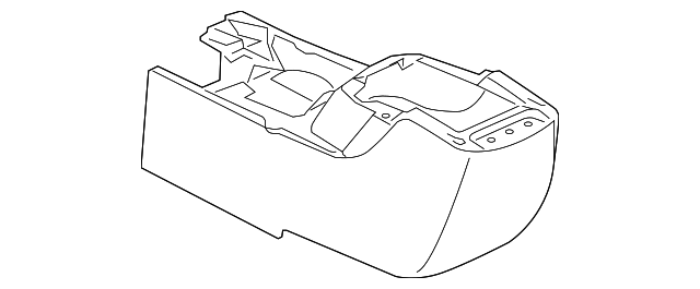 MN151553HA Деталь REAR CONSOLE