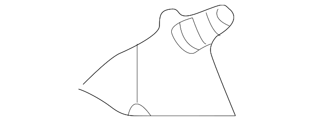 62662-0W000 FILLER PANEL BRACKET, RIGHT