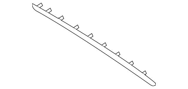 51-41-8-057-622 UPPER TRIM, RIGHT