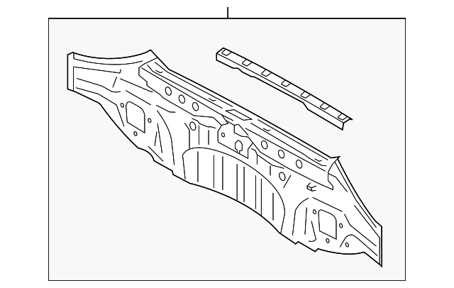 52401FJ0109P Деталь REAR BODY PANEL