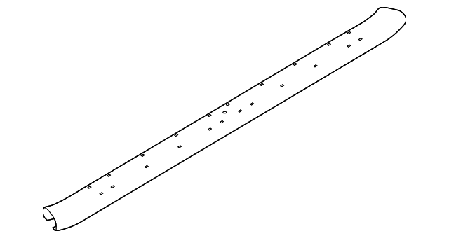 BC3Z-16458-B Деталь STEP BAR, LEFT